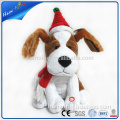 25cm plush trendy electronic dog christmas promotional gift for new year